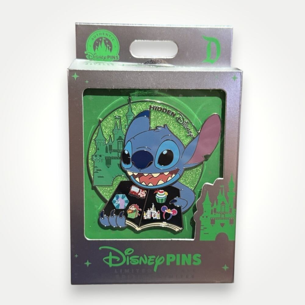 Hidden Disney Stitch 2026 Pin Trading Limited Release Disney Pin Disneyland DLR